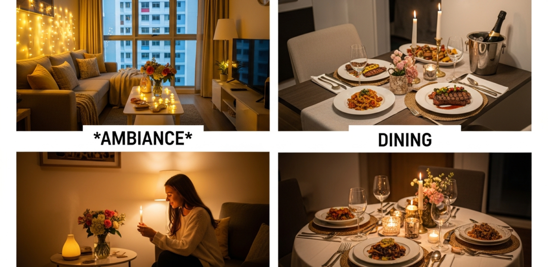 Ultimate HDB Valentine’s: Create a 5-Star Romantic Night At Home (Singapore 2026)