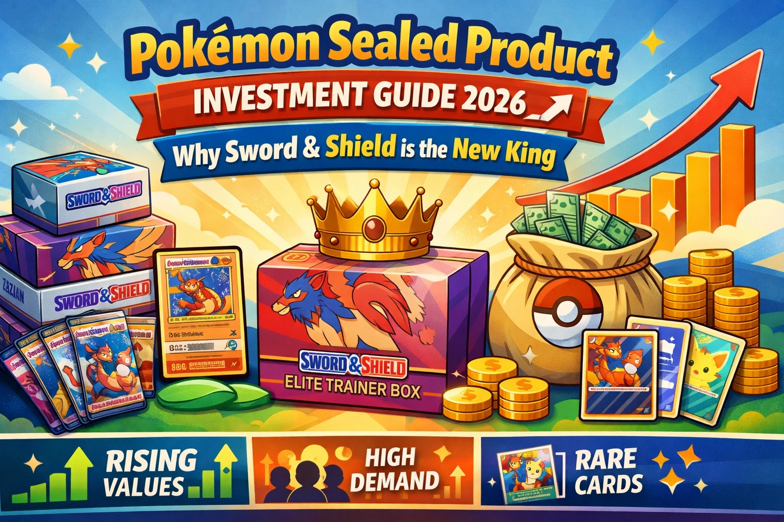 [HERO] Pokémon Sealed Product Investment Guide 2026: Why Sword & Shield is the New King