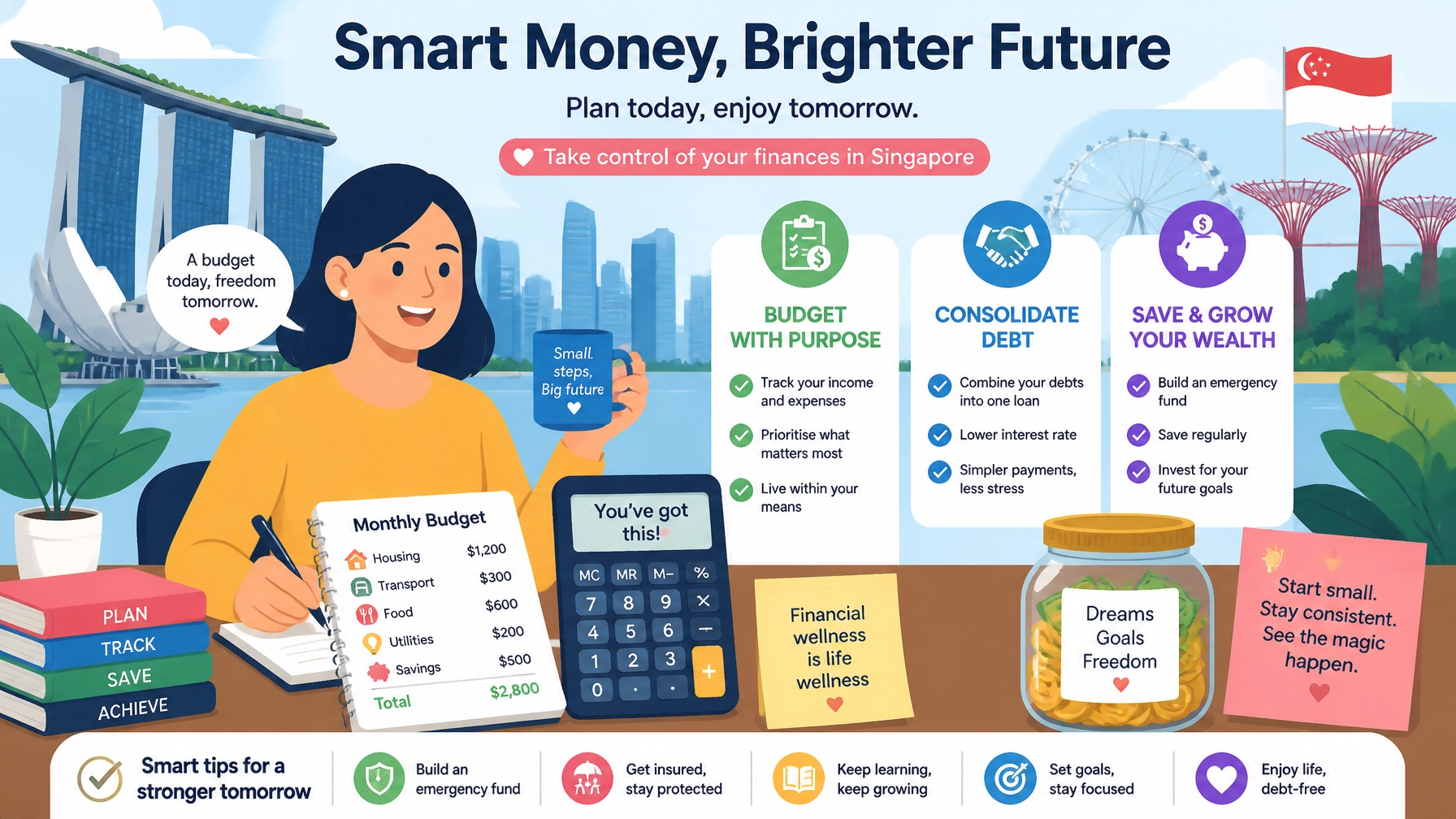 Smart financial management and budgeting in Singapore
